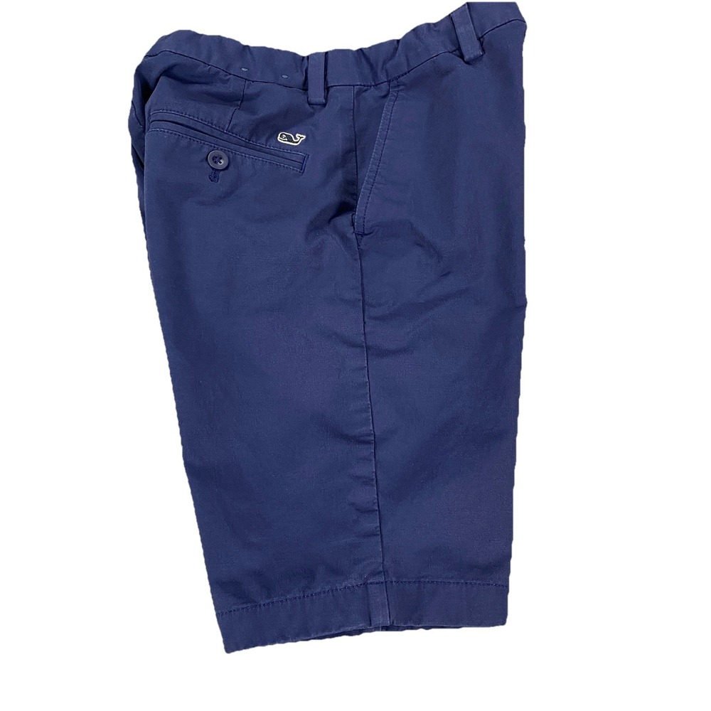 Vineyard Vines Boys Performance On-The-Go Shorts Blue Blazer Size 14